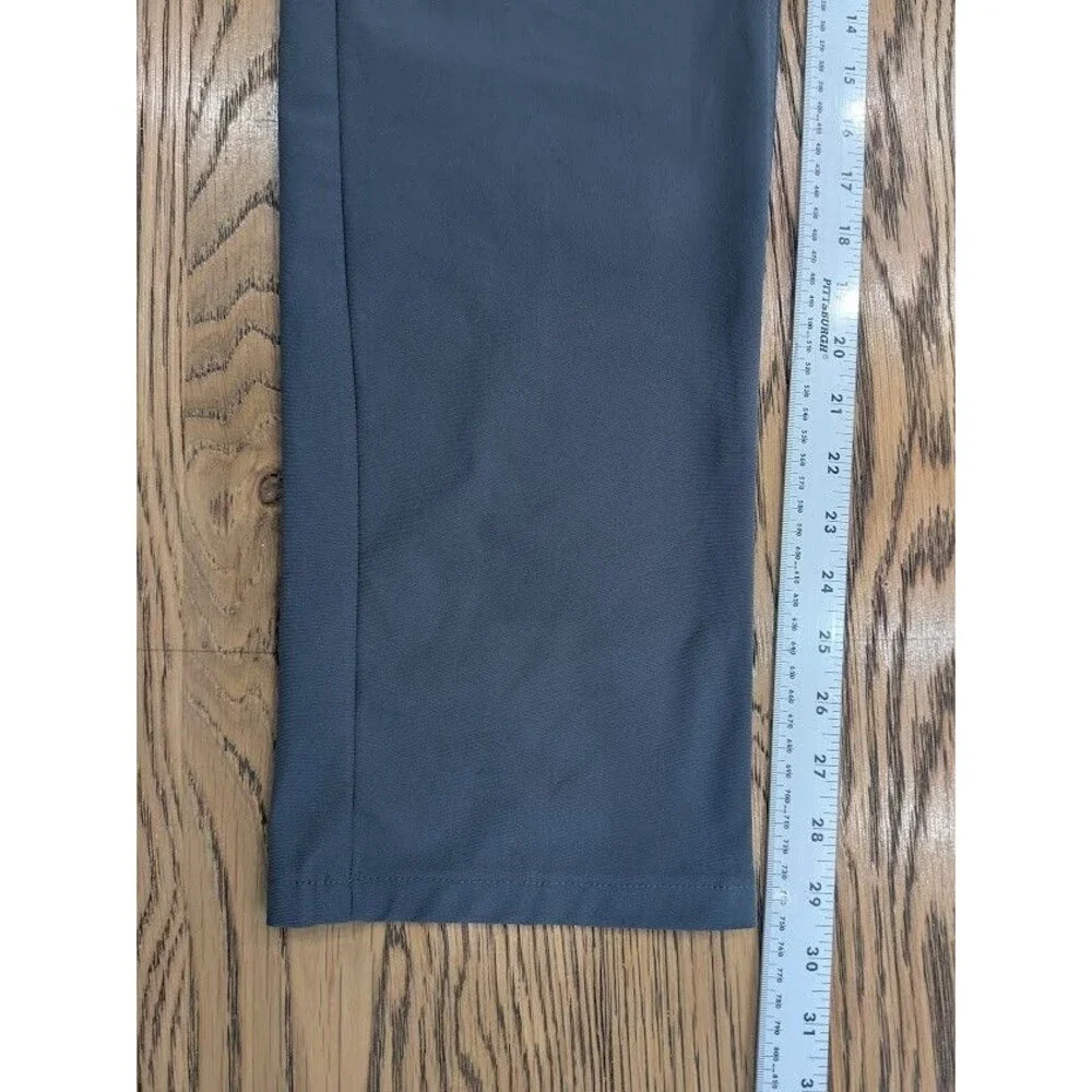 Levi's 511 Men's 32x30 Slim Fit Tech Performance Stretch Pants Gray Zip Pocket